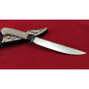 РІГ ЛОСЯ ІІІ ексклюзивний ніж ручної роботи майстра студії RUSLAN KNIVES, купити замовити в Україні (Сталь N690™ 60 HRC кріо). Photo 2